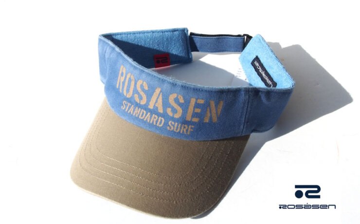 ロサーセン｜Rosasen｜メンズ T/Cツイルバイオウォッシュ配色サンバイザー｜サンプルイメージ01