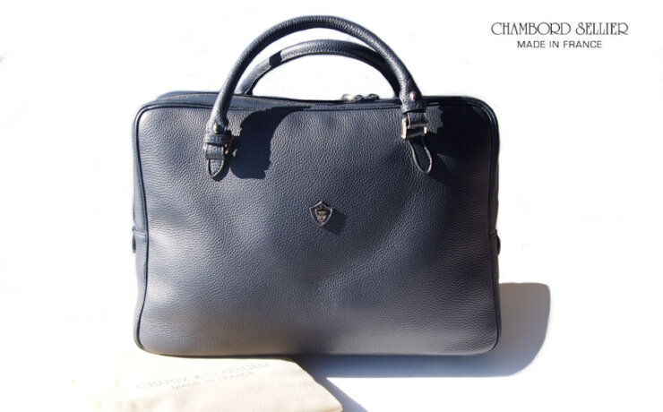 シャンボールセリエ｜CHAMBORD SELLIER｜ブリーフバッグ｜USSE｜ユッセ｜LAGUN｜MARINE｜ネイビーイメージ01