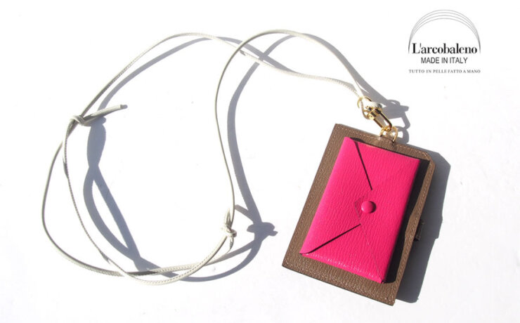 ラルコバレーノ｜L'arcobaleno｜スマートミニネックウォレット｜GRAY*PASSION｜LA355GTGRYPSNイメージ01
