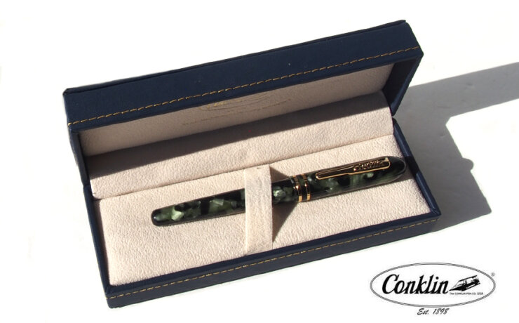コンクリン｜CONKLIN｜万年筆 シンメトリック マラカイトイメージ01