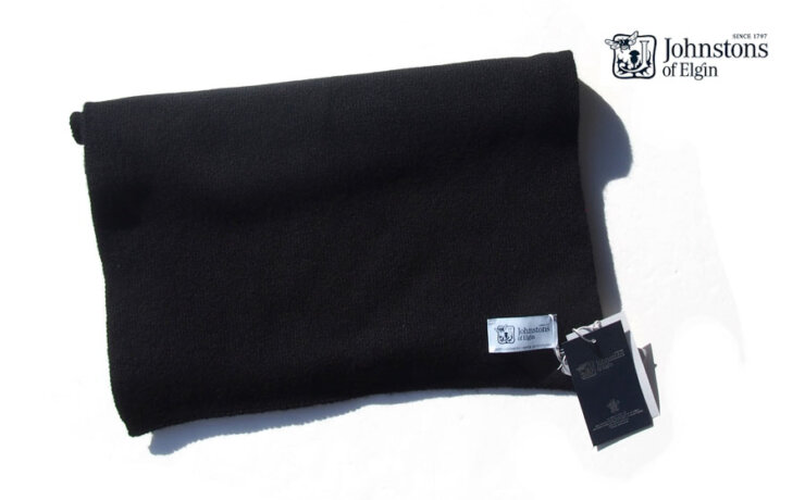 ジョンストンズ｜Johnstons｜カシミヤショートスカーフ｜cashmer short scarfイメージ01