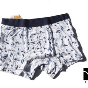 タニ｜Tani｜Silktouchボクサーパンツ｜ホワイトウィーブ柄｜Lイメージ01