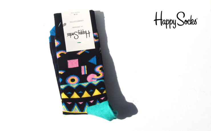 ハッピーソックス｜happy socks｜クルー丈カジュアルソックス｜オブジェクト柄ソックス｜10111033イメージ01