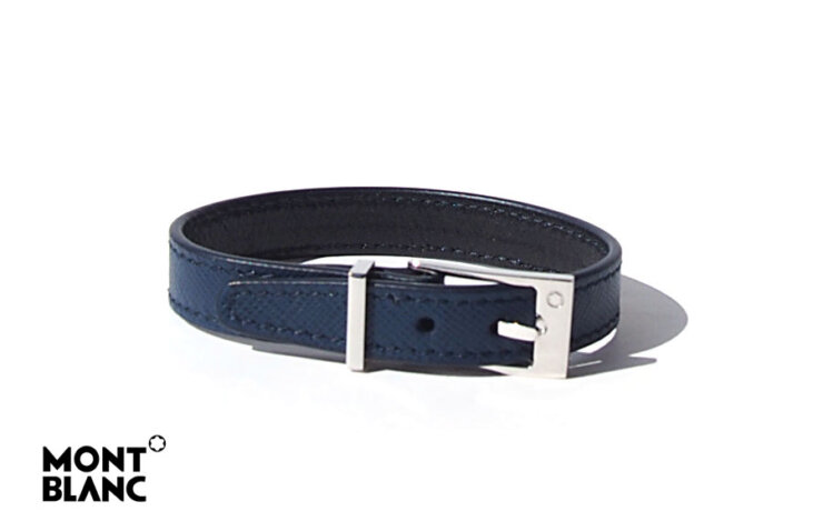 モンブラン｜MONTBLANC｜グレインレザーブレスレットイメージ01