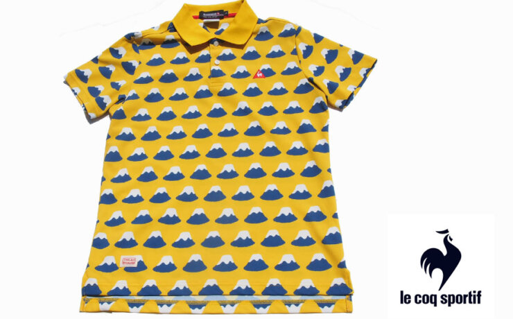 【中古】ルコックスポルティフゴルフ｜LE COQ SPORTIF GOLF｜×中川貴雄氏コラボ｜ゴルフコレクション半袖ポロシャツ｜Mイメージ01