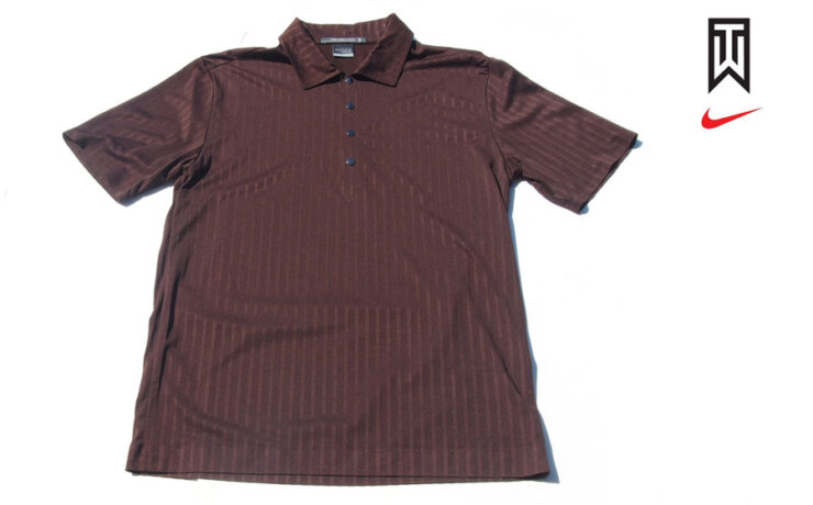 【中古】ナイキ　ゴルフ｜Nike｜タイガーウッズプラチアムコレクション｜半袖ポロシャツ｜TIGER WOODS PLATIUM｜Lイメージ01