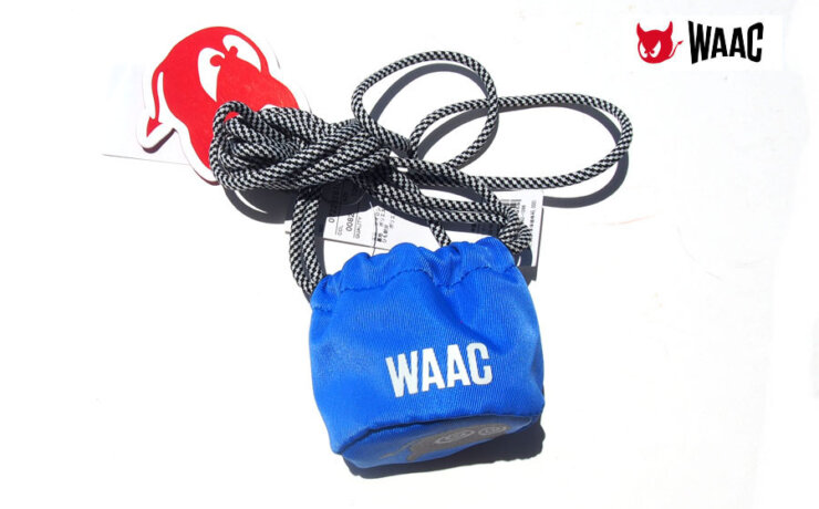 ワック｜WAAC｜ナイロンツイル ショルダーポーチ｜ブルーイメージ01