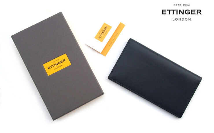 エッティンガー｜ETTINGER｜長財布｜純札入れ｜COAT WALLET｜ネイビーイメージ01
