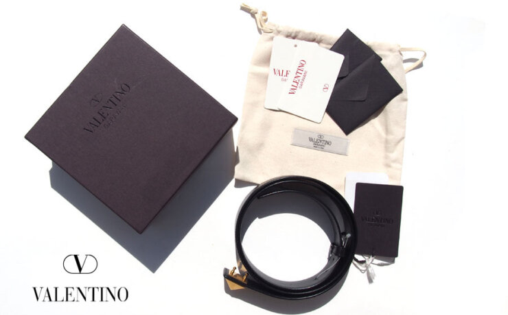 ヴァレンティノ｜valentino｜メンズロックスタッズレザー×メタルベルト｜95イメージ01
