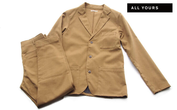 【中古】オールユアーズ｜ALL YOURS｜Fast-Passセットアップ｜5Pジャケット・パンツ2点セットイメージ01