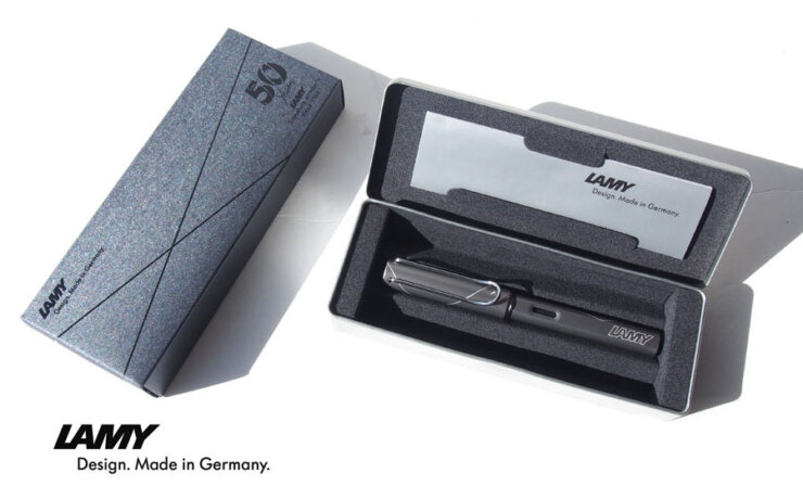 ラミー｜LAMY｜アルスター万年筆｜thinking tools記念｜50周年｜ペン種：EFイメージ01