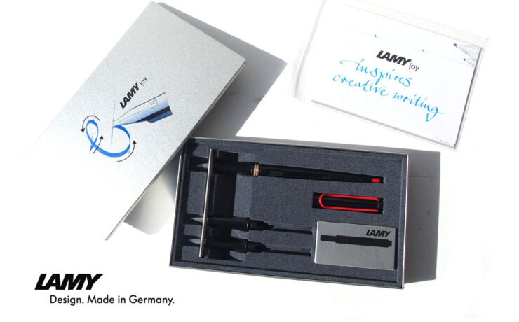 ラミー｜LAMY｜joy 万年筆 ALカリグラフィーセット（1.1mm、1.5mm、1.9mm） L15SETイメージ01