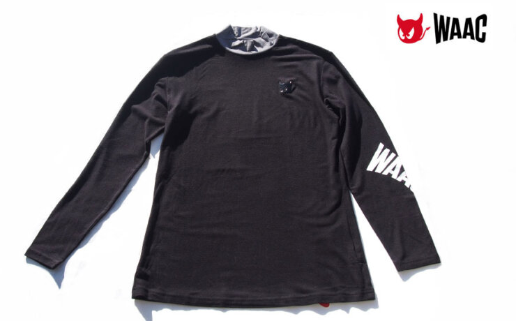 ワック｜WAAC｜ラグウォームプレミア長袖モックネックTシャツ｜メンズ｜01イメージ01