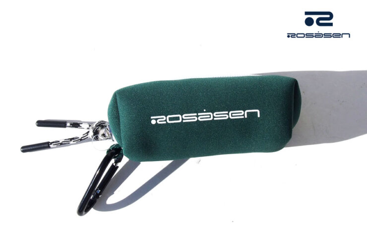 ロサーセン｜Rosasen｜ボールポーチ｜カラビナ付き｜ボール3個収納可能｜グリーンイメージ01