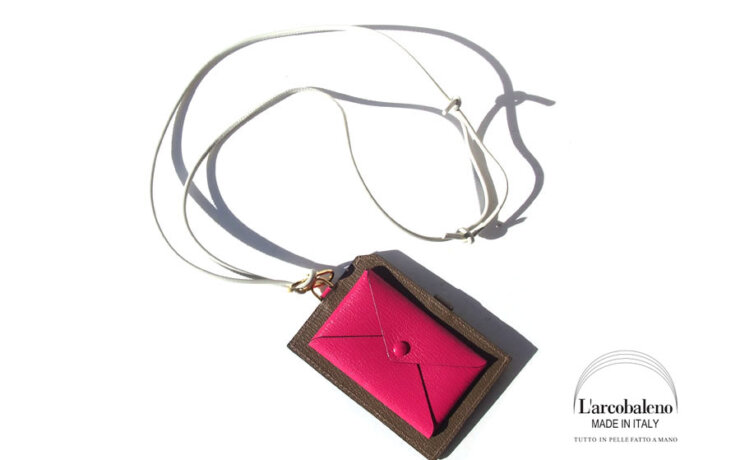 ラルコバレーノ｜L'arcobaleno｜スマートミニネックウォレット｜GRAY*PASSION｜LA355GTGRYPSNイメージ01