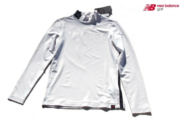 ニューバランス｜New Balance｜裏起毛ストレッチ長袖モックネックシャツ｜レディースゴルフウェア｜2イメージ01