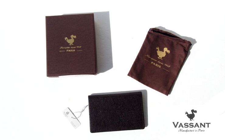 ヴァッサン｜VASSANT｜グレインレザーパスケース｜定期入れ｜ENVELOPE｜和光別注イメージ01
