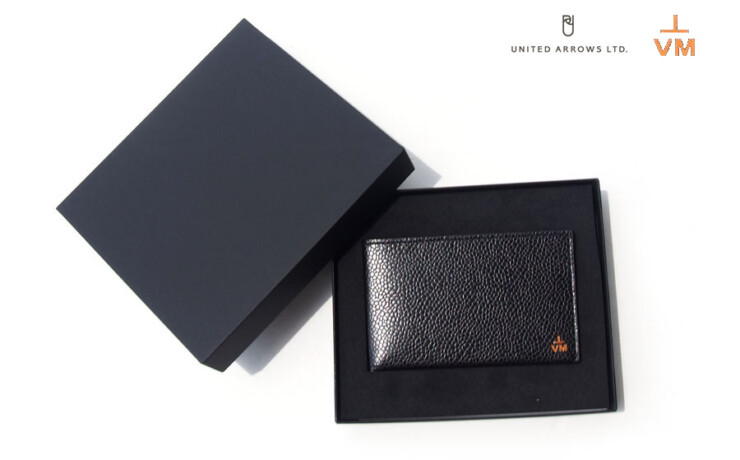 ヴイエム｜VM｜ユナイテッドアローズ｜名刺入れ｜LEATHER CARD CASE VM001｜グレインレザーイメージ01