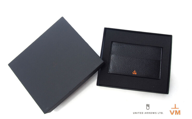 ヴイエム｜VM｜ユナイテッドアローズ｜名刺入れ｜LEATHER CARD CASE VM002｜グレインレザーイメージ01