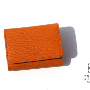 キプリス｜CYPRIS｜コンパクト３つ折財布｜シマロン｜CIMMARON｜4856｜オレンジブラウンイメージ01