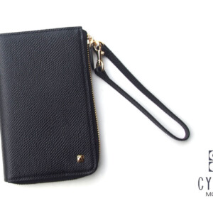 キプリス｜CYPRIS｜スマートフォン対応LFミドル財布｜アレナリアワークス｜8686｜ブラックイメージ01