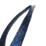 ペンローズ ロンドン｜penrose london｜フラワー柄シルクネクタイ｜04｜ダークブルーベース×ブルー＆ピンクジャガードイメージ02