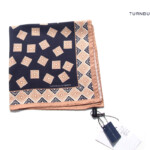ターンブル&アッサー｜Turnbull & Asser｜01｜ジャカードシルクポケットチーフ（HH45105）イメージ01