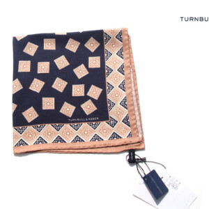 ターンブル&アッサー｜Turnbull & Asser｜01｜ジャカードシルクポケットチーフ（HH45105）イメージ01