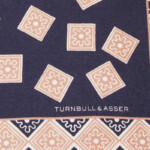 ターンブル&アッサー｜Turnbull & Asser｜01｜ジャカードシルクポケットチーフ（HH45105）イメージ03