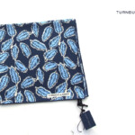 ターンブル&アッサー｜Turnbull & Asser｜12｜リーフ柄シルクポケットチーフイメージ01