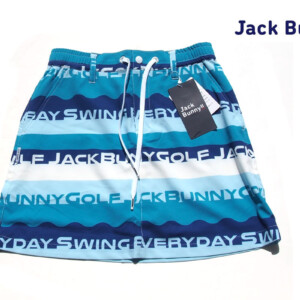 ジャックバニー｜JACK BUNNY｜4WAYストレッチ裏点接触ドビー スカート｜スプラッシュボーダー柄｜ 1イメージ01