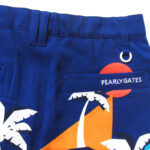 パーリーゲイツ｜pearly gates｜ヤシの木プリント ゴルフスカート｜055-1234706｜レディースゴルフウェア｜1イメージ03