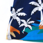 パーリーゲイツ｜pearly gates｜ヤシの木プリント ゴルフスカート｜055-1234706｜レディースゴルフウェア｜1イメージ04