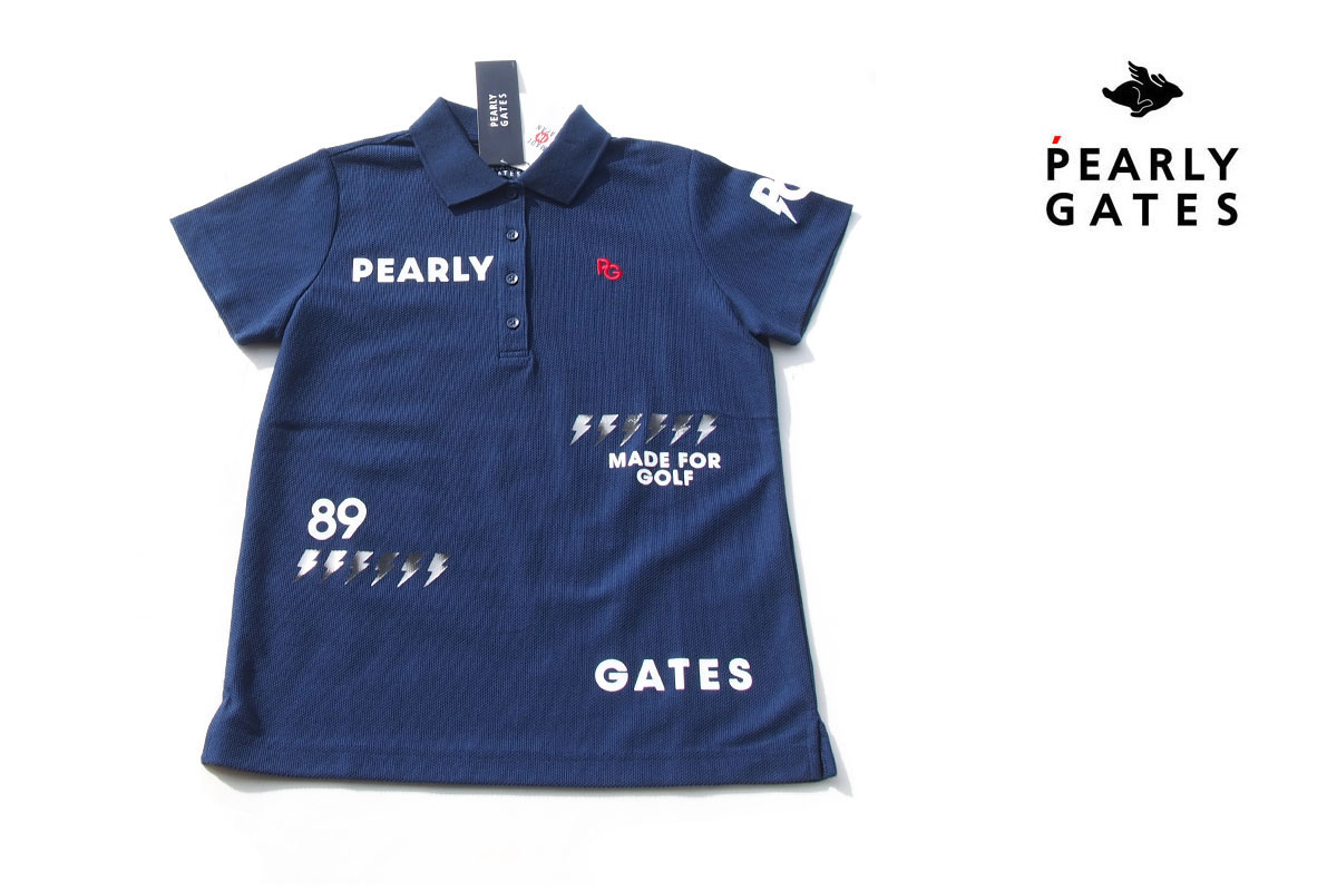 パーリーゲイツ｜pearly gates｜Electric Shock!! ハニカムカノコ半袖