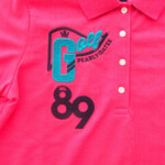 パーリーゲイツ｜pearly gates｜ランダムロゴプリント ドライマスター 半袖ポロシャツ｜レディース ゴルフウェア｜0イメージ05