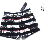 パーリーゲイツ｜pearly gates｜ヤシの木×ボーダー柄 パイルショートパンツ｜055-1232608｜レディースゴルフウェア｜1イメージ01