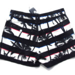 パーリーゲイツ｜pearly gates｜ヤシの木×ボーダー柄 パイルショートパンツ｜055-1232608｜レディースゴルフウェア｜1イメージ02