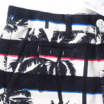 パーリーゲイツ｜pearly gates｜ヤシの木×ボーダー柄 パイルショートパンツ｜055-1232608｜レディースゴルフウェア｜1イメージ05