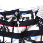 パーリーゲイツ｜pearly gates｜ヤシの木×ボーダー柄 パイルショートパンツ｜055-1232608｜レディースゴルフウェア｜1イメージ08