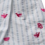 パーリーゲイツ｜pearly gates｜クジラ刺繍 ストライプショートパンツ｜055-1234708｜レディースゴルフウェア｜1イメージ04