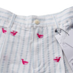 パーリーゲイツ｜pearly gates｜クジラ刺繍 ストライプショートパンツ｜055-1234708｜レディースゴルフウェア｜1イメージ05