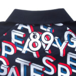 パーリーゲイツ｜pearly gates｜PG PROシリーズ 総柄ロゴ メッシュ調 半袖ポロシャツ｜レディース ゴルフウェア｜0｜NVYイメージ06