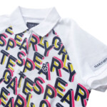 パーリーゲイツ｜pearly gates｜PG PROシリーズ 総柄ロゴ メッシュ調 半袖ポロシャツ｜レディース ゴルフウェア｜0｜WHイメージ04