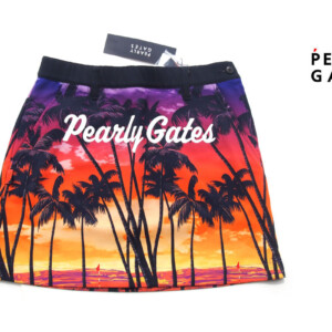 パーリーゲイツ｜pearly gates｜サンセットゴルフプリント スカート｜055-1234612｜レディースゴルフウェア｜1イメージ01