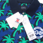 パーリーゲイツ｜pearly gates｜ヤシの木柄 吸水速乾 ストレッチ 半袖ポロシャツ｜レディース ゴルフウェア｜0イメージ04