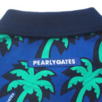 パーリーゲイツ｜pearly gates｜ヤシの木柄 吸水速乾 ストレッチ 半袖ポロシャツ｜レディース ゴルフウェア｜0イメージ05