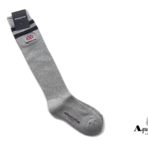 アクアスキュータム｜Aquascutum｜ロゴハイソックス｜レディースゴルフウェア｜GRYイメージ01