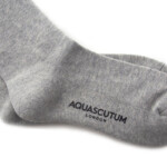 アクアスキュータム｜Aquascutum｜ロゴハイソックス｜レディースゴルフウェア｜GRYイメージ04