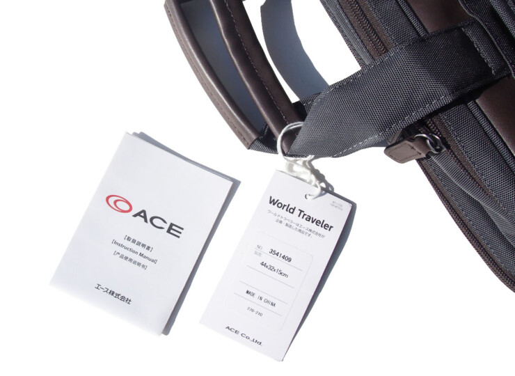 エース｜ACE｜軽量ビジネスバッグ ｜ワールドトラベラー｜スピアーノ｜15インチPC収納可イメージ04
