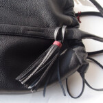 アカーテ｜ACATE｜カーフ シュリンクレザー ドローストリングバッグ｜BAMBINO バンビーノイメージ07